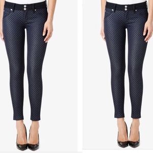 Hudson Gold Bling Polka Dot Collin Vice Versa Jean